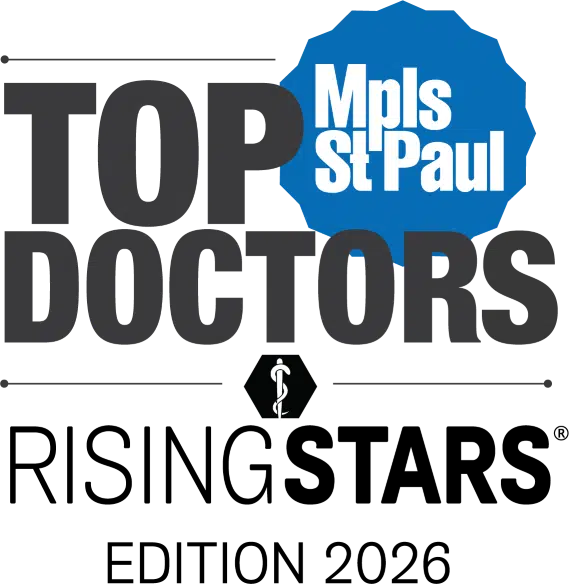 2026 Top Doctors Rising Star Seal