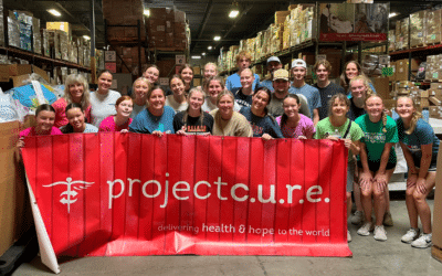 Group picture of Project Cure volunteers.