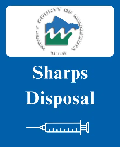 Wright County sharps disposal image.
